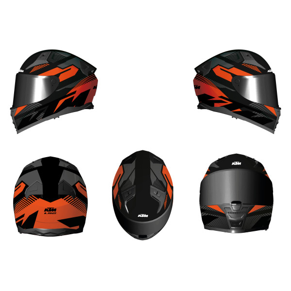 KTM Vector 2 carbon helmet